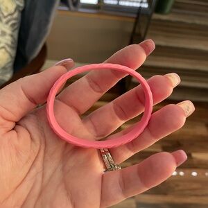 David Yurman pink cable rubber bracelet